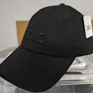 ALO Yoga Black Baseball Cap